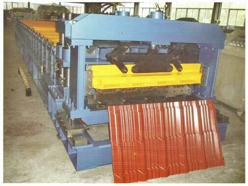 Roofing Metal Step Tile Roll Machine